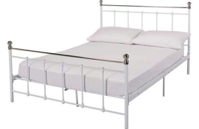 Collection Eversholt Kingsize Bed Frame - White.